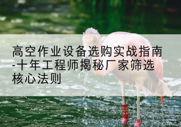 北碚区剪叉式升降机厂家-高空作业设备选购实战指南-十年工程师揭秘厂家筛选核心法则
